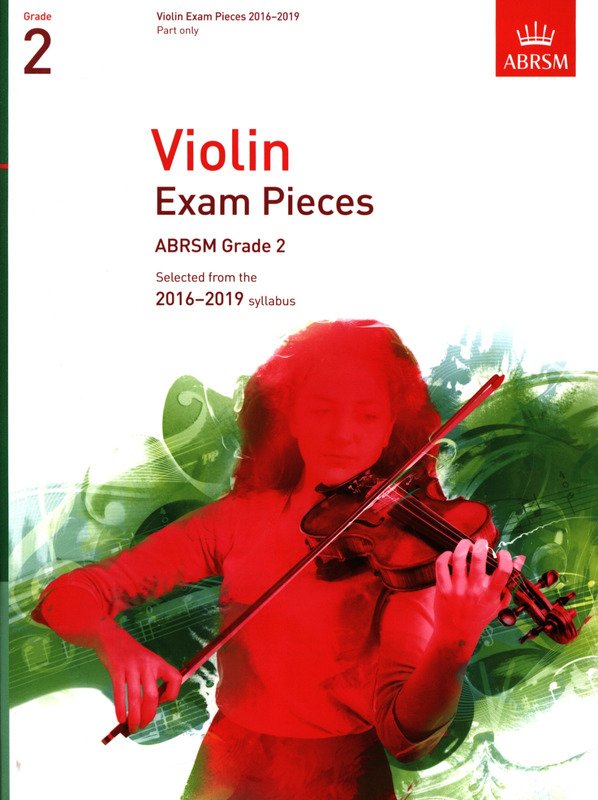 Violin Exam Pieces 2016-19 Gr 2 Vln/pno/cd