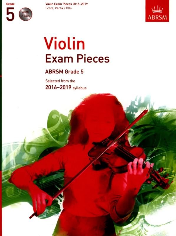 Violin Exam Pieces 2016-19 Gr 5 Vln/pno/cd