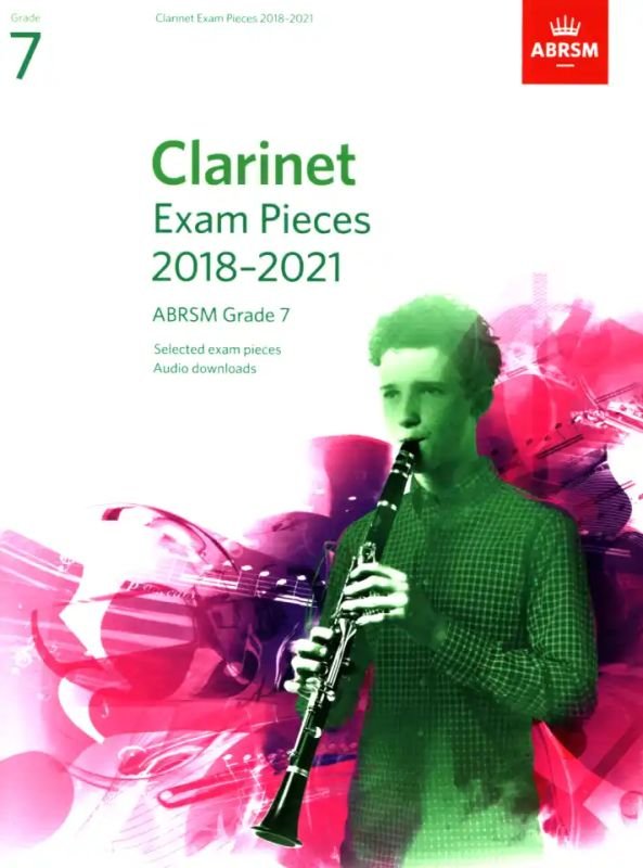 Clarinet Exam Pieces 2018-21 Gr 7 Bk/ola