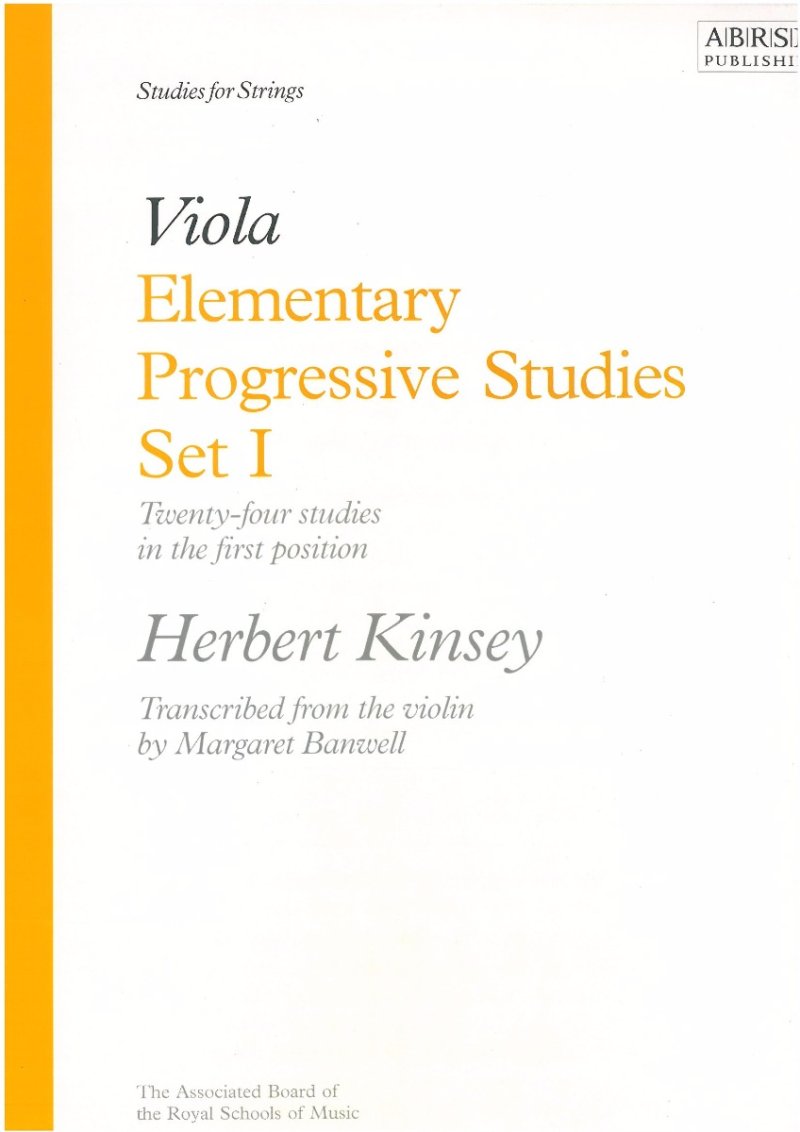 Elementary Progressive Studies Bk 1 Viola
