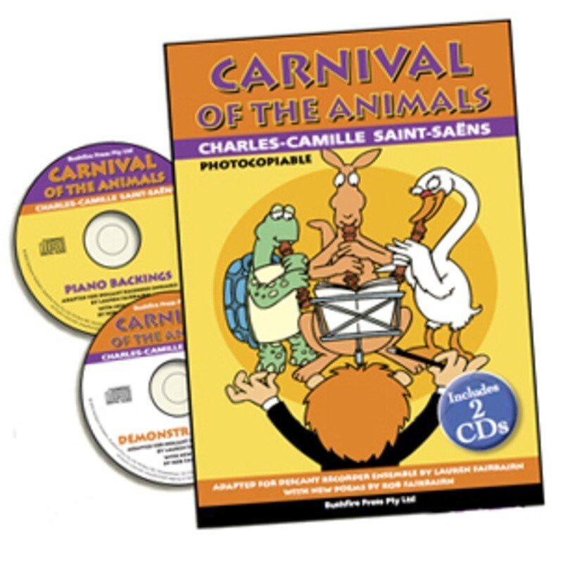 Carnival of the Animals Des Rec Bk/cd