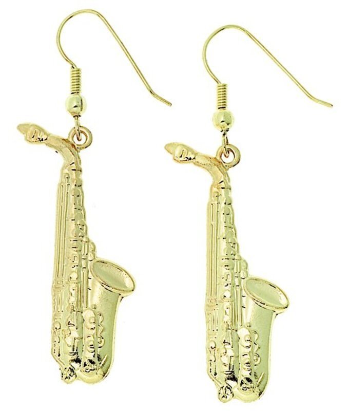 Earrings Saxophone