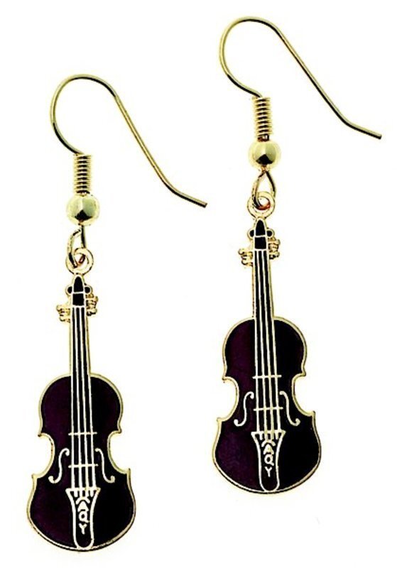 Earrings Violin