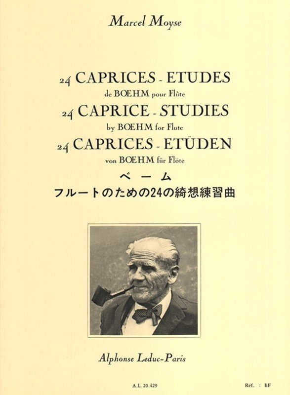 Moyse - 24 Caprices Studies by Boehm for Flute