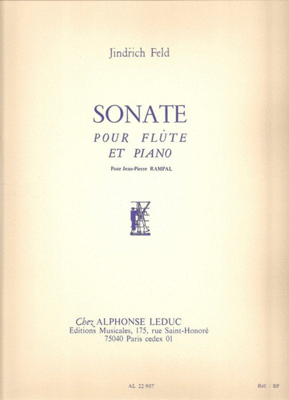 Feld - Sonata Flute/piano