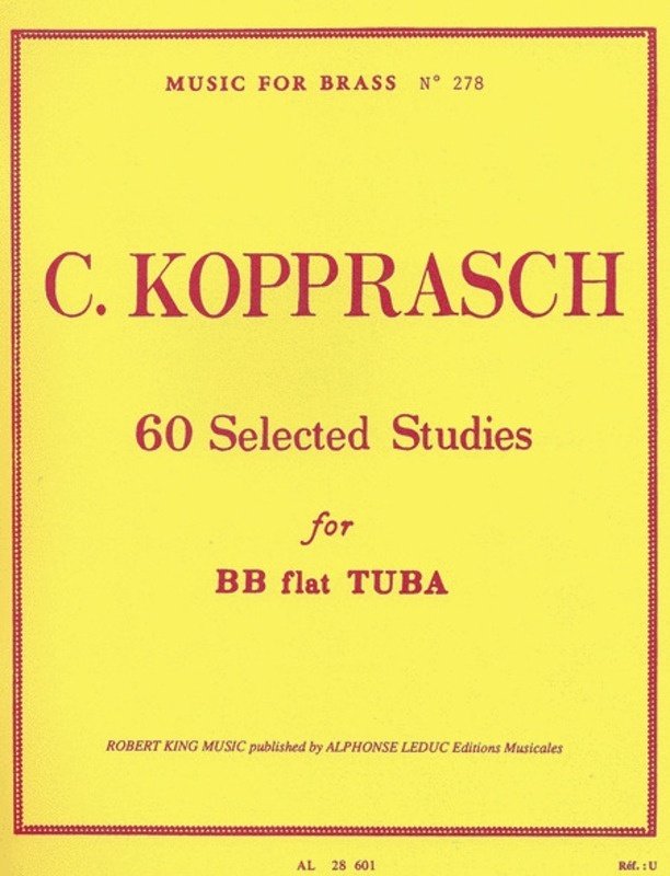 Kopprasch - 60 Selected Studies for Bb Flat Tuba