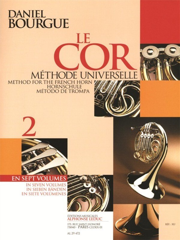 Bourgue - Method for French Horn Vol 2