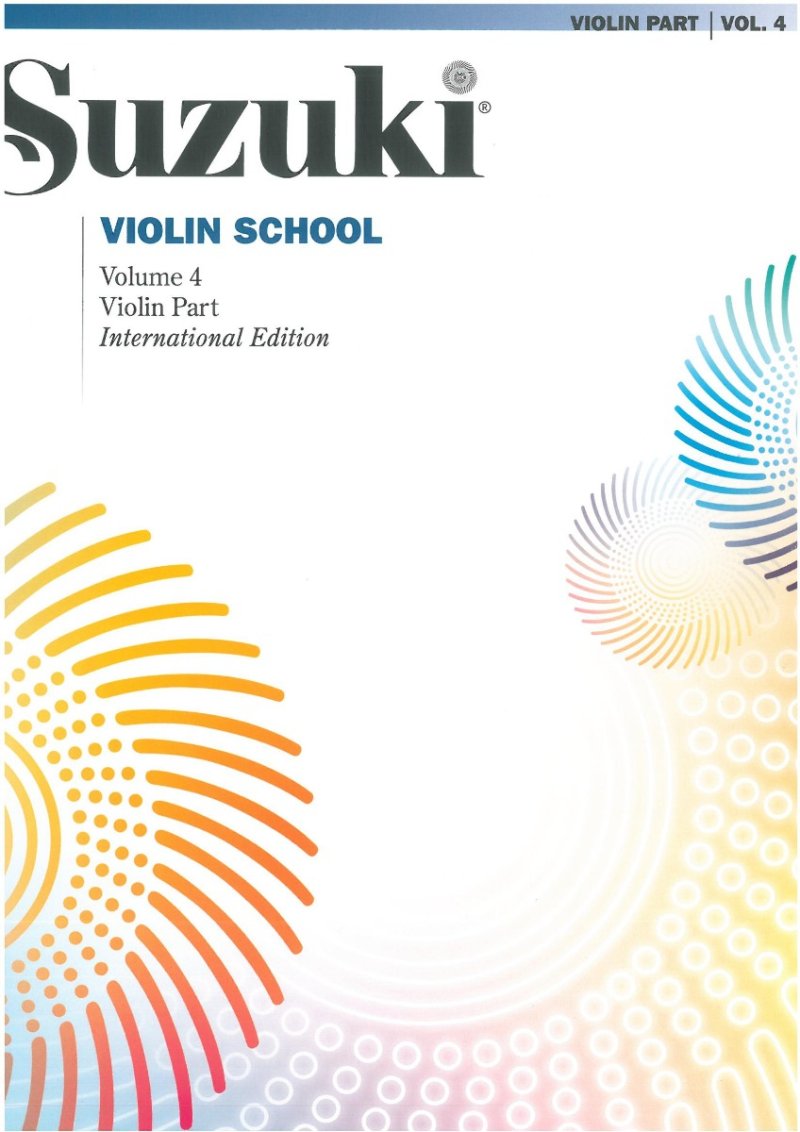 SUZUKI VIOLIN SCHOOL VOL 4 VIOLIN PART
