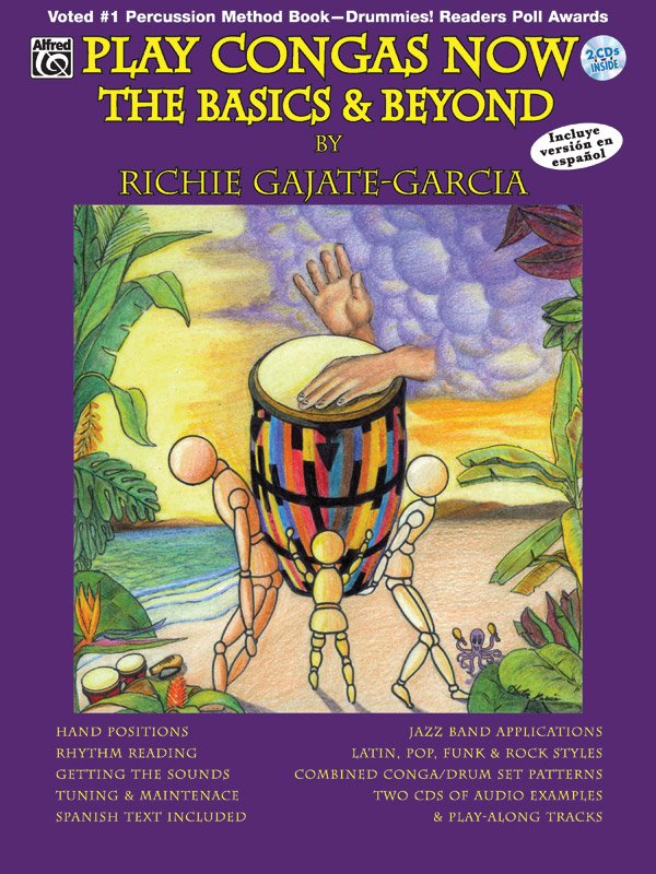 Play Congas Now Basics and Beyond Bk/cd