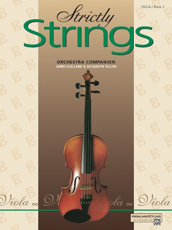 STRICTLY STRINGS BK 3 VIOLA