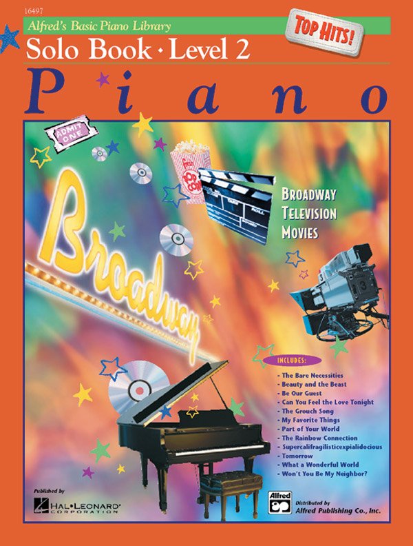 ABPL TOP HITS! SOLO BOOK LEV 2 BK/CD