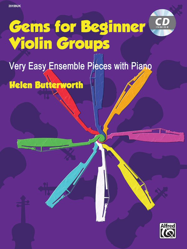 Gems for Beginner Violin Groups Bk/ola