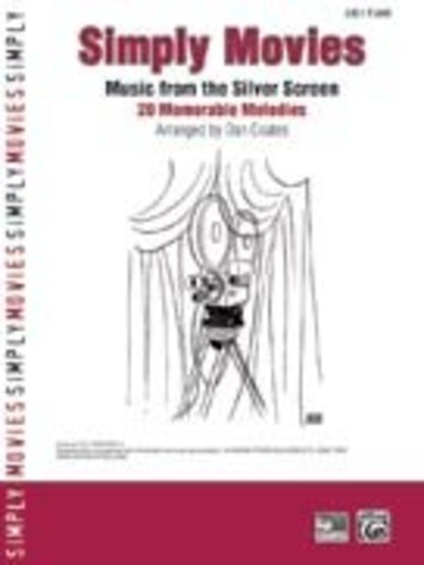 Simply Movies 20 Memorable Meodies Easy Piano