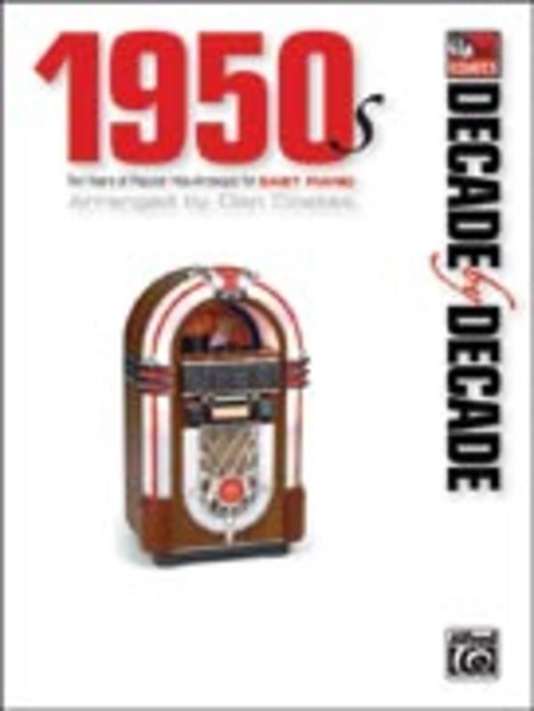 Decade by Decade 1950s Easy Piano Arr Coates