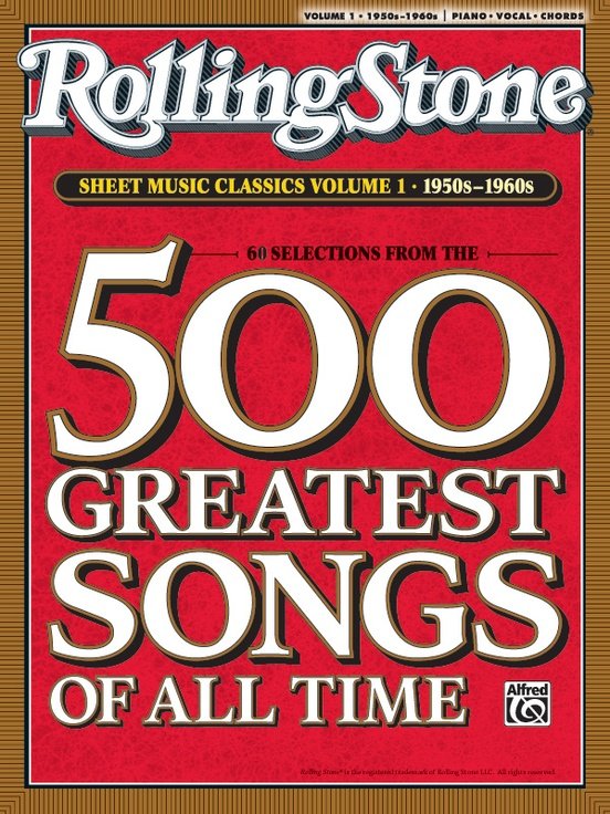 Rolling Stone Sheet Music Classics 1 1950s-60s Pvg