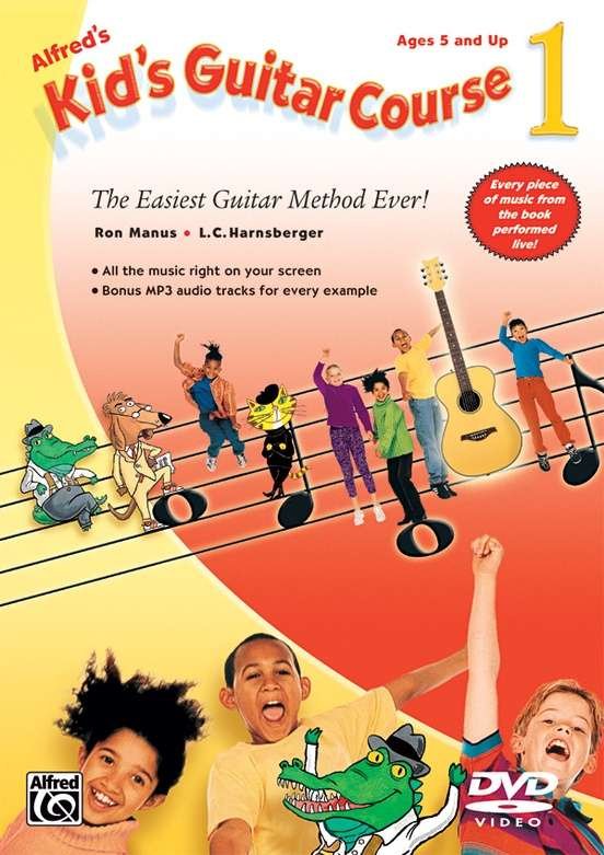 Alfreds Kids Guitar Course 1 Dvd