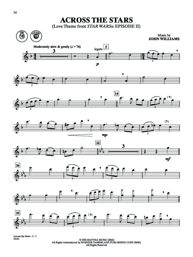 Star Wars Episodes 1-6 Flute Bk/ola