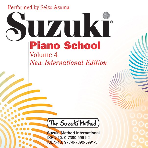 Suzuki Piano School Vol 4 Cd