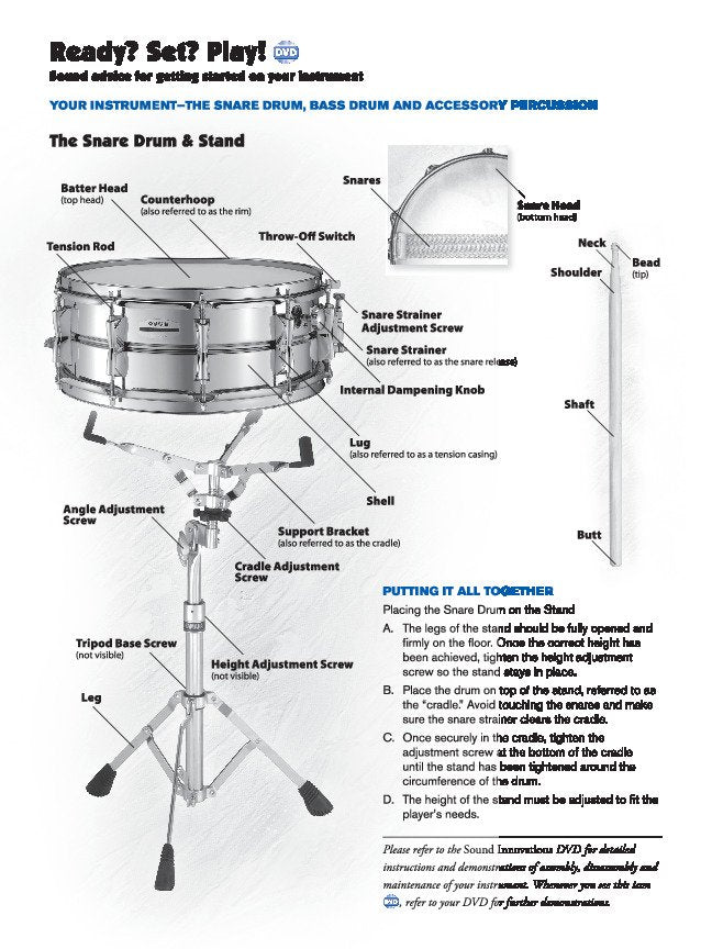 Sound Innovations for Concert Band Bk 1 Percussion (us)