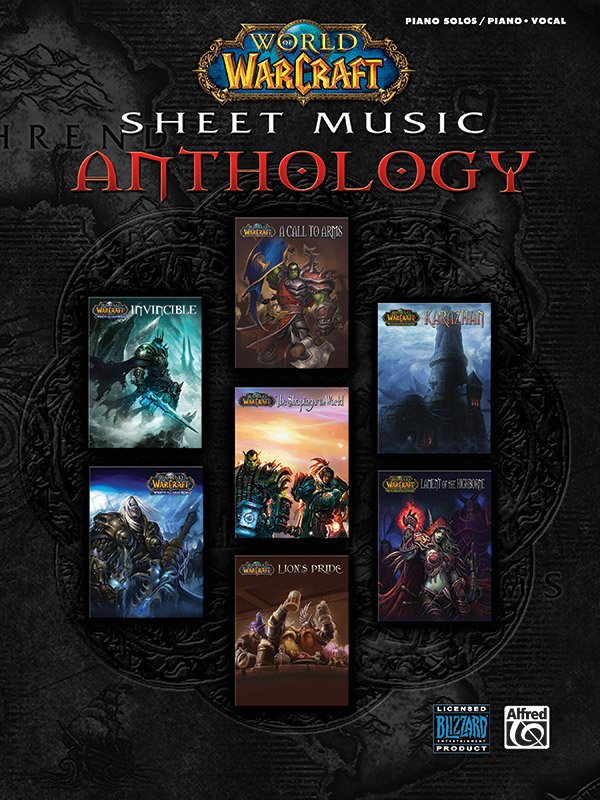 World of Warcraft Anthology Piano Solos/vocal