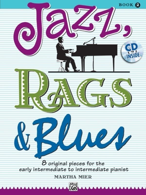 Jazz Rags & Blues Bk 2 Bk/cd