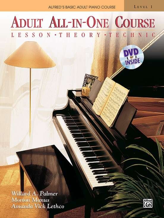 AB ADULT ALL IN ONE PIANO COURSE BK 1 BK/DVD