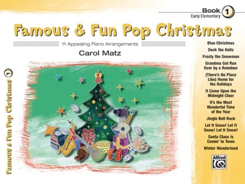 Famous & Fun Pop Christmas Bk 1