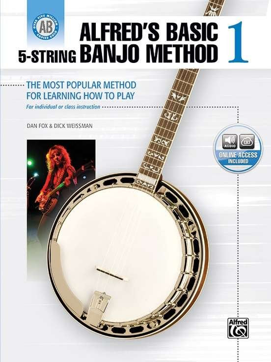 Alfreds Basic 5-String Banjo Method 1 Bk/ola