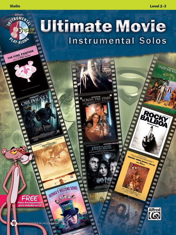 Ultimate Movie Instrumental Solos Violin Bk/ola