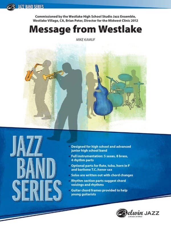 Message From Westlake for Jazz Ensemble Je3 Sc/pts