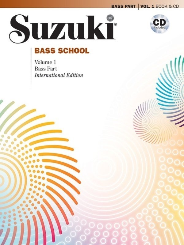 Suzuki Bass School Vol 1 Bass Part Bk/cd