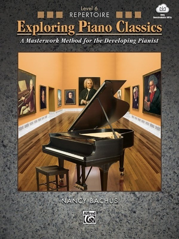 Exploring Piano Classics Repertoire Lev 6 Bk/ola