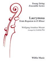 Lacrymosa From Requiem D Minor String Orchestra So3.5 Sc/pts