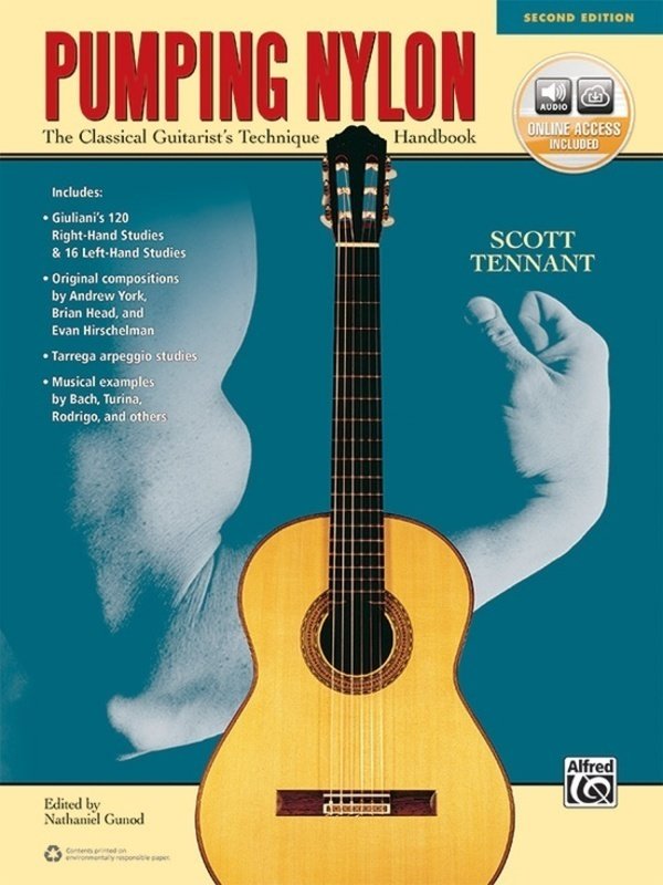 Pumping Nylon Classical Guitar Technique 2nd Ed Bk/ola