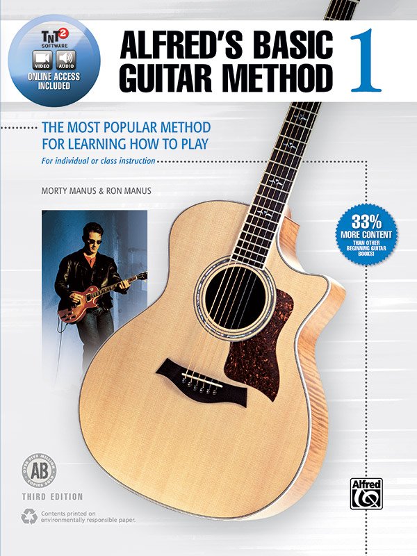 Alfreds Basic Guitar Method 1 Bk/olm 3rd Edition