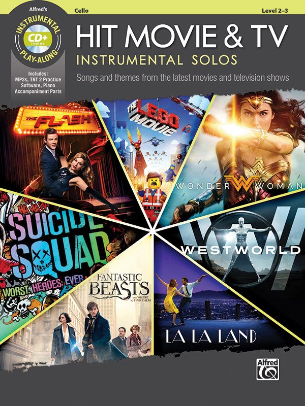 Hit Movie & Tv Instrumental Solos for Cello Bk/cd