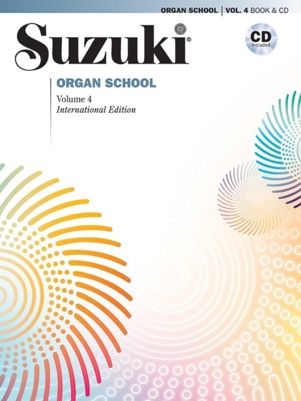 Suzuki Organ School Vol 4 Bk/cd