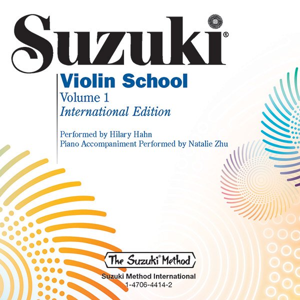 Suzuki Violin School Vol 1 Performance/accomp Cd