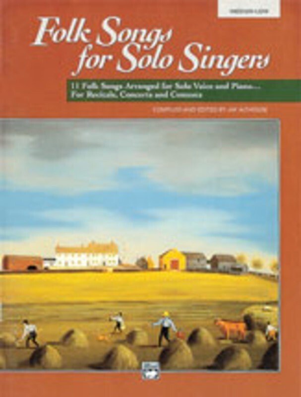Folk Songs for Solo Singers Bk 1 Med Low