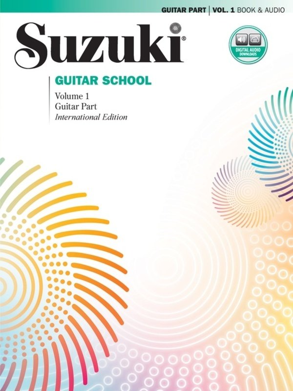 SUZUKI GUITAR SCHOOL VOL 1 GUITAR PART BK/OLA