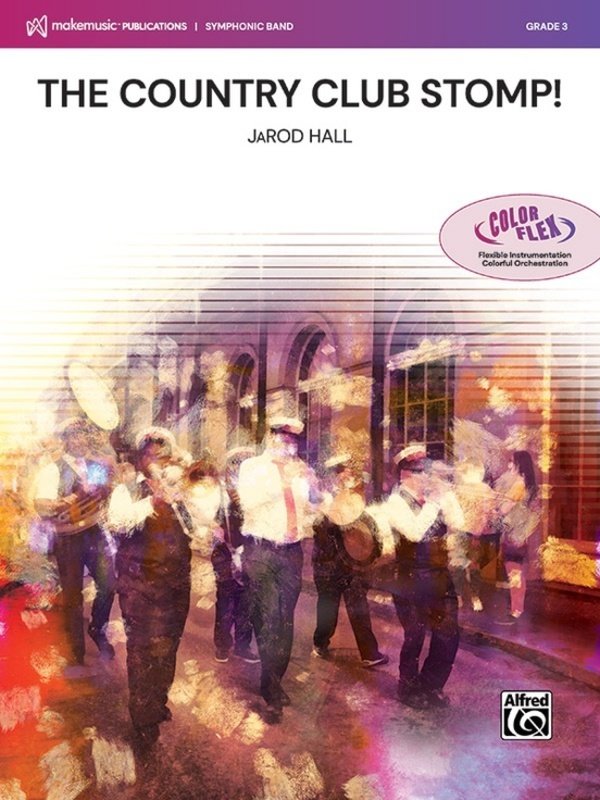 The Country Club Stomp! for Concert Band Flex Cb3 Sc/pts