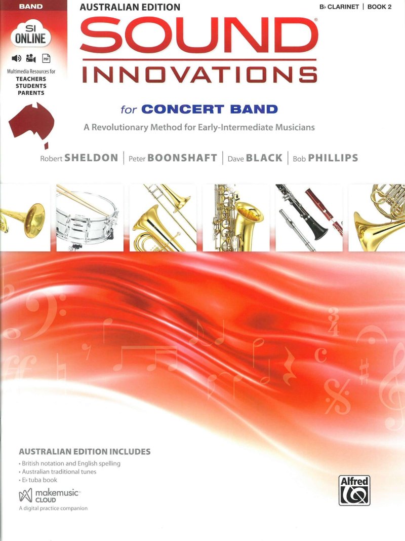 SOUND INNOVATIONS AUST CLARINET BK 2