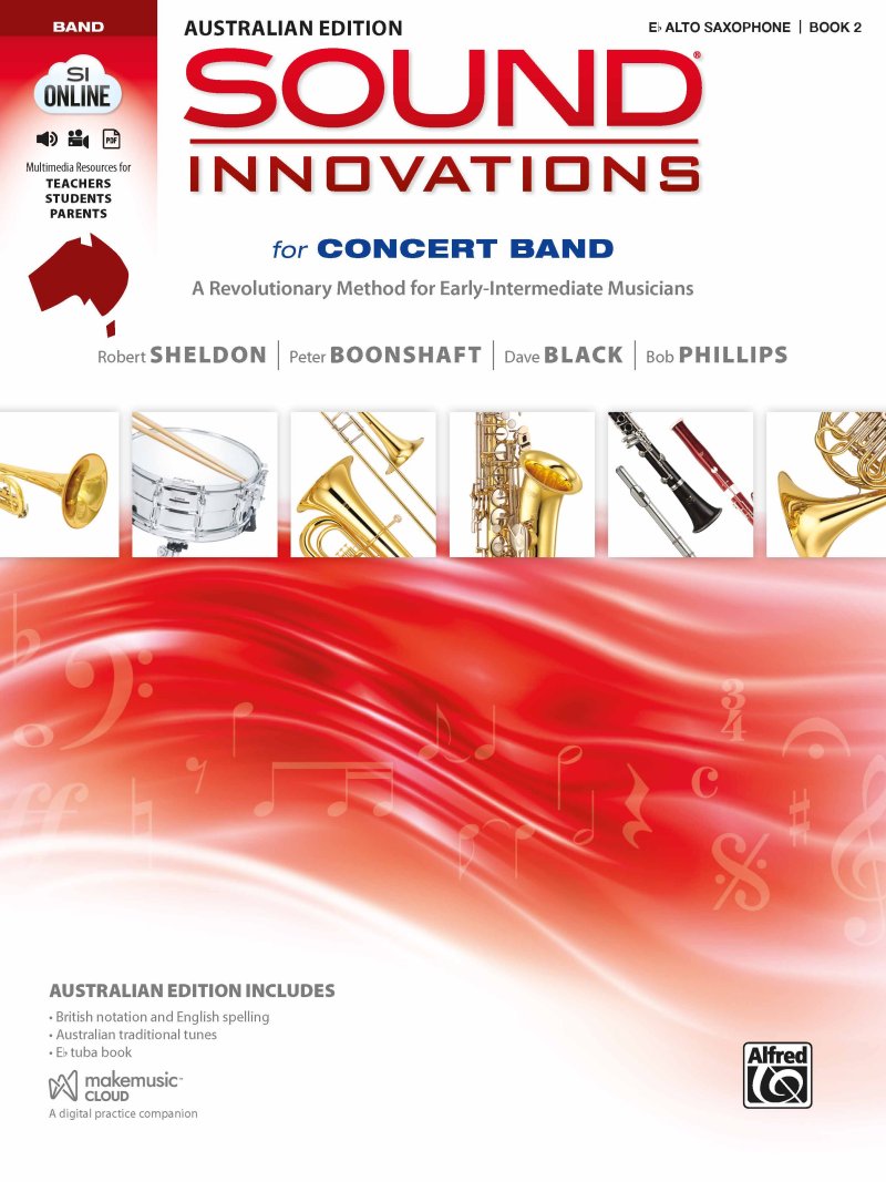 SOUND INNOVATIONS AUST ALTO SAX BK 2
