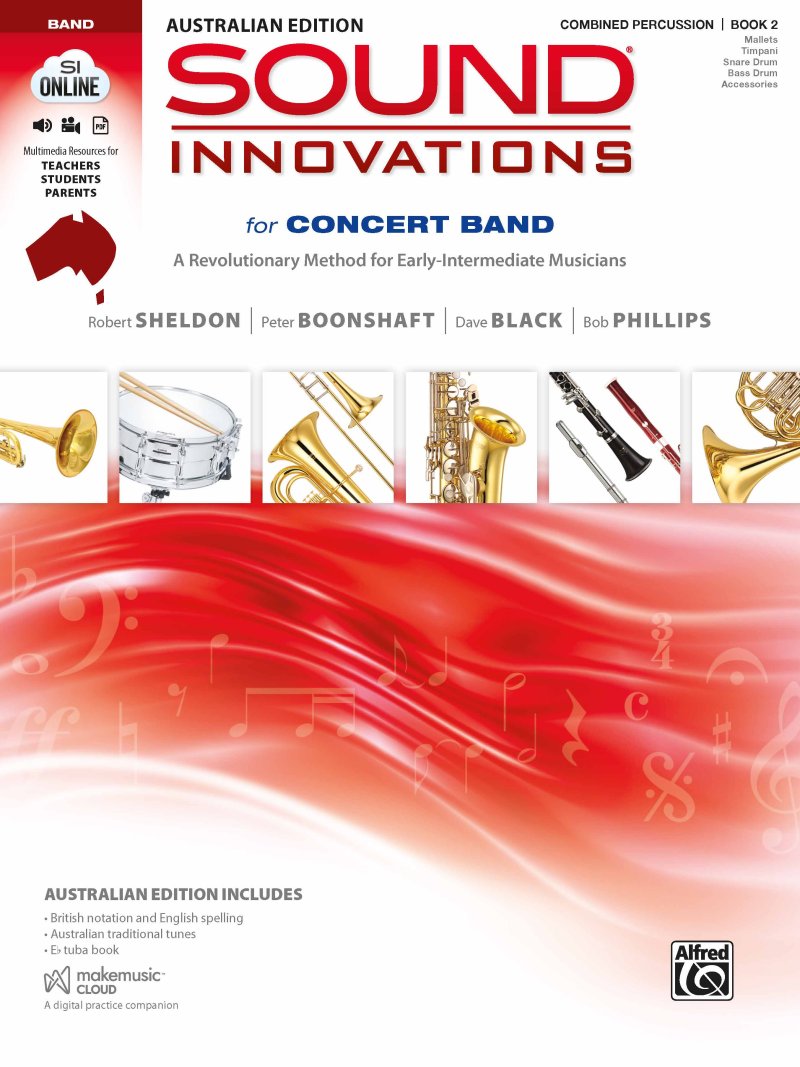 SOUND INNOVATIONS AUST COMBINED PERCUSSION BK 2