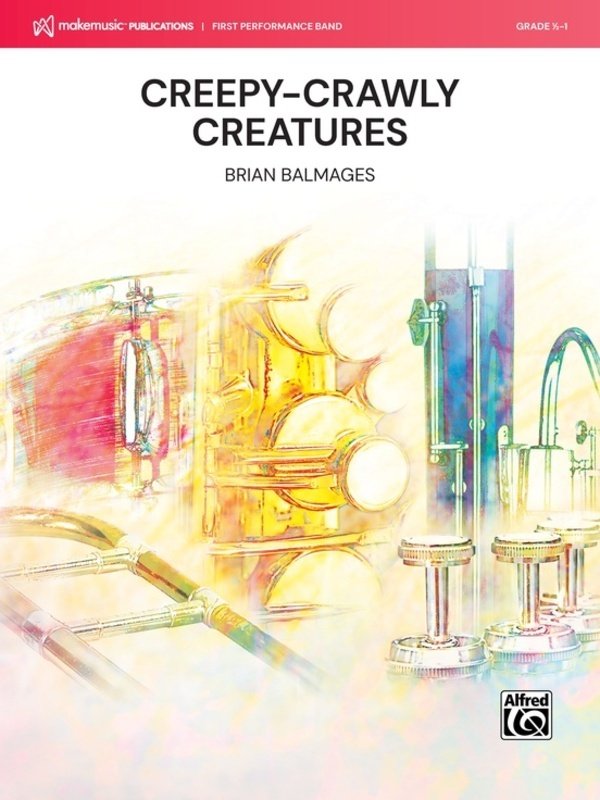 Creepy-Crawly Creatures for Concert Band Cb0.5-1 Sc/pts