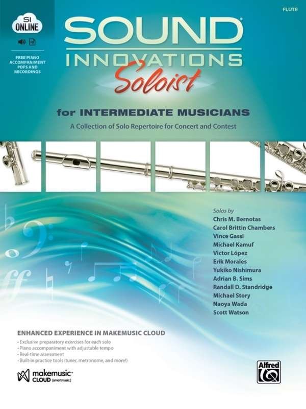 Sound Innovations Soloist Intermediate Flute Bk/olm