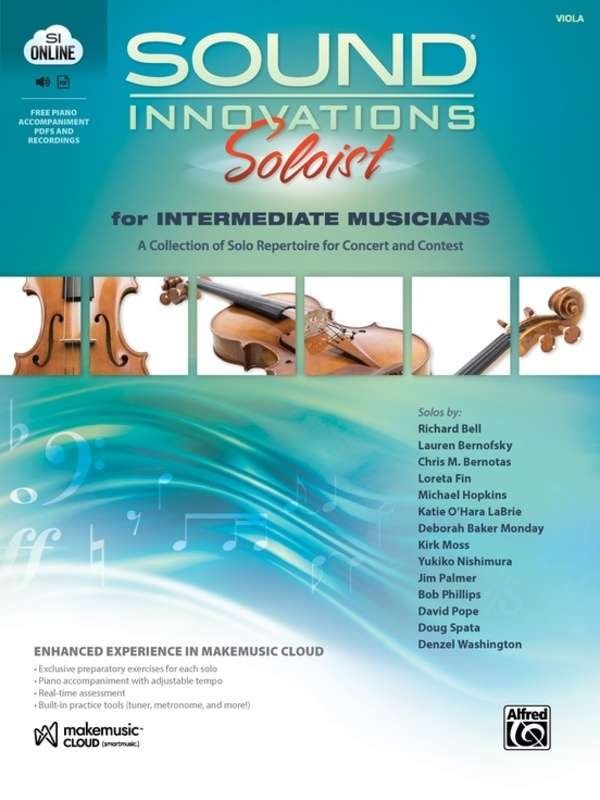 Sound Innovations Soloist Intermediate Viola Bk/olm