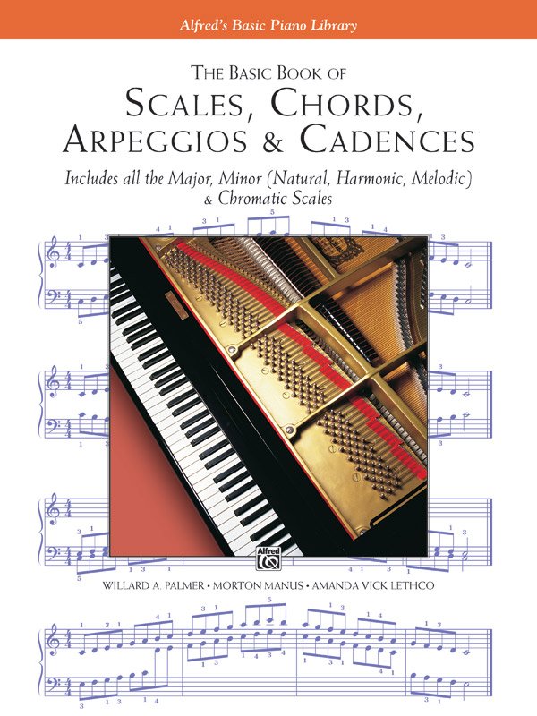 Basic Book of Scales Chords Arpeggios & Cadences