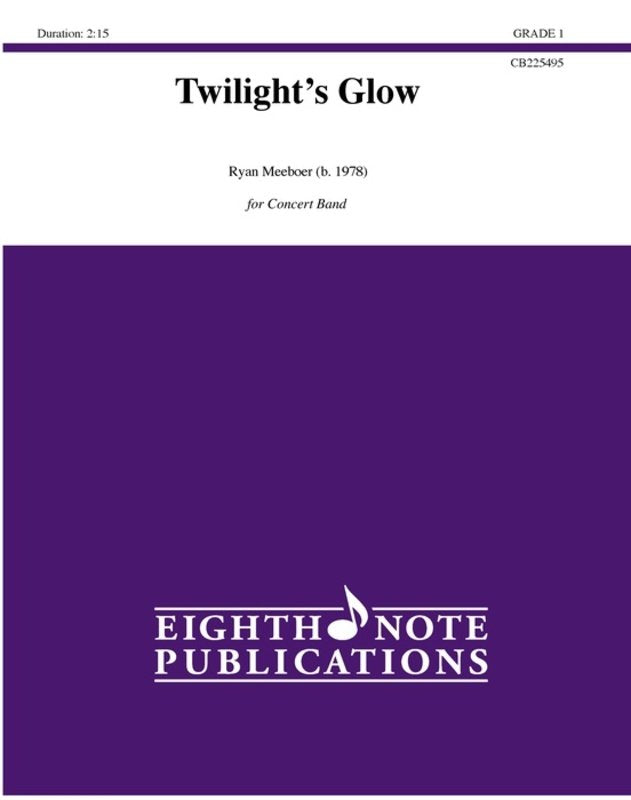 Twilights Glow for Concert Band Cb1 Sc/pts