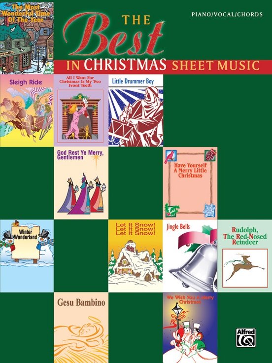 Best in Christmas Sheet Music Pvg